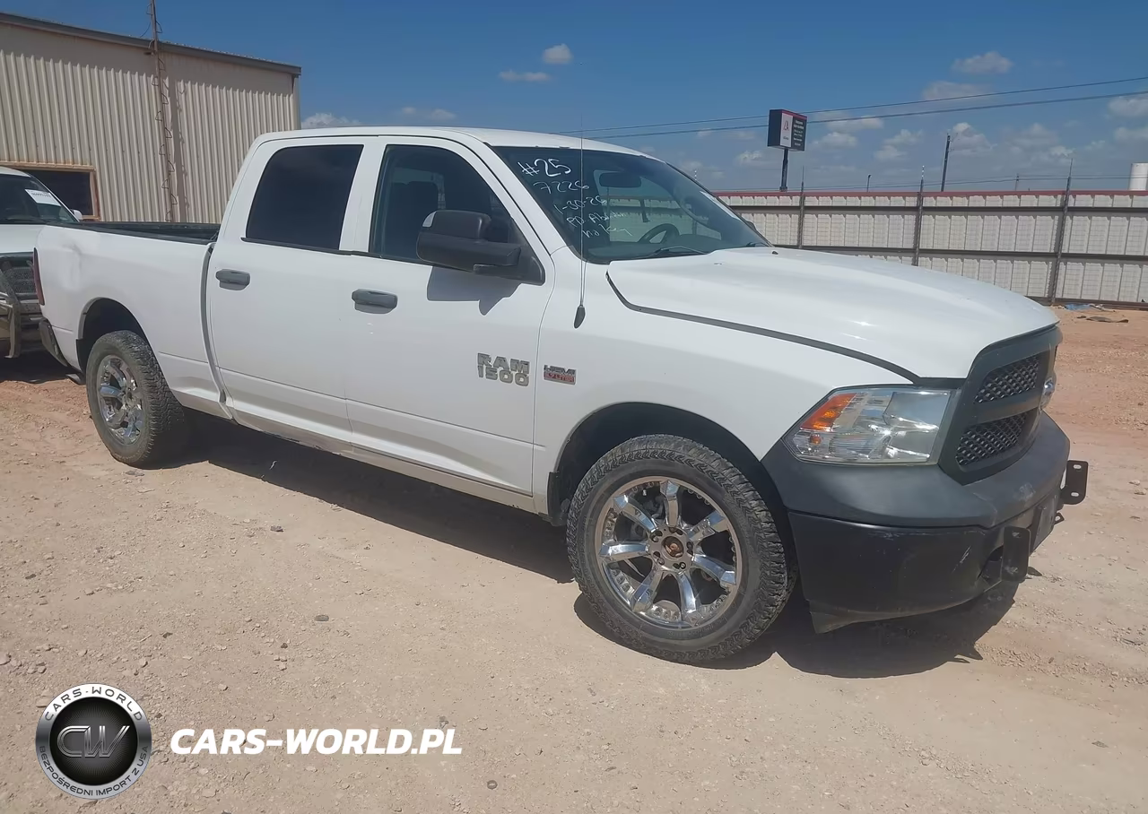 2018 Ram 1500 Tradesman 4X4 6'4 Box VIN:1C6RR7ST8JS348185 - 1