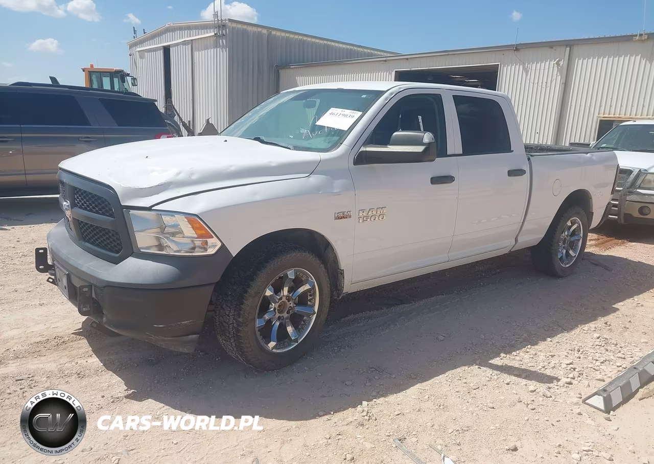 2018 Ram 1500 Tradesman 4X4 6'4 Box VIN:1C6RR7ST8JS348185 - 2