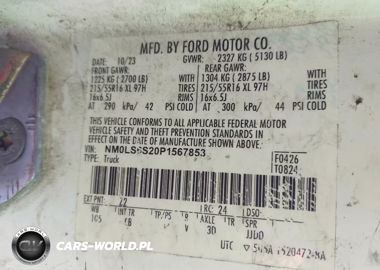 2023 Ford Transit Connect Xl VIN:NM0LS6S20P1567853 - 9