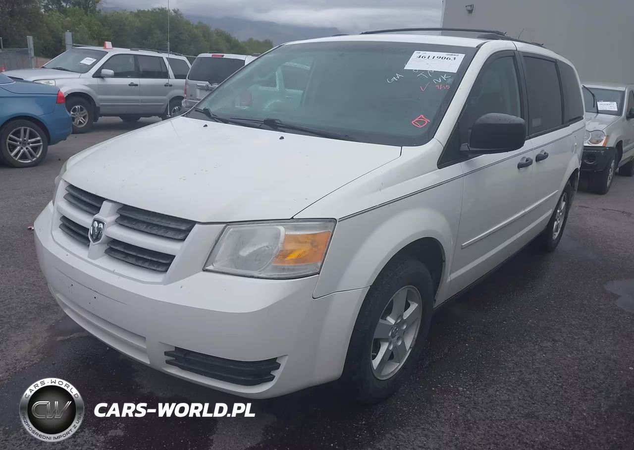 2008 Dodge Grand Caravan Se VIN:2D8HN44H88R633523 - 2