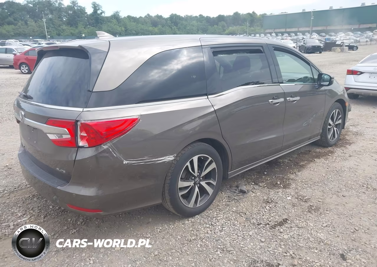 2019 Honda Odyssey Elite VIN:5FNRL6H93KB004858 - 4