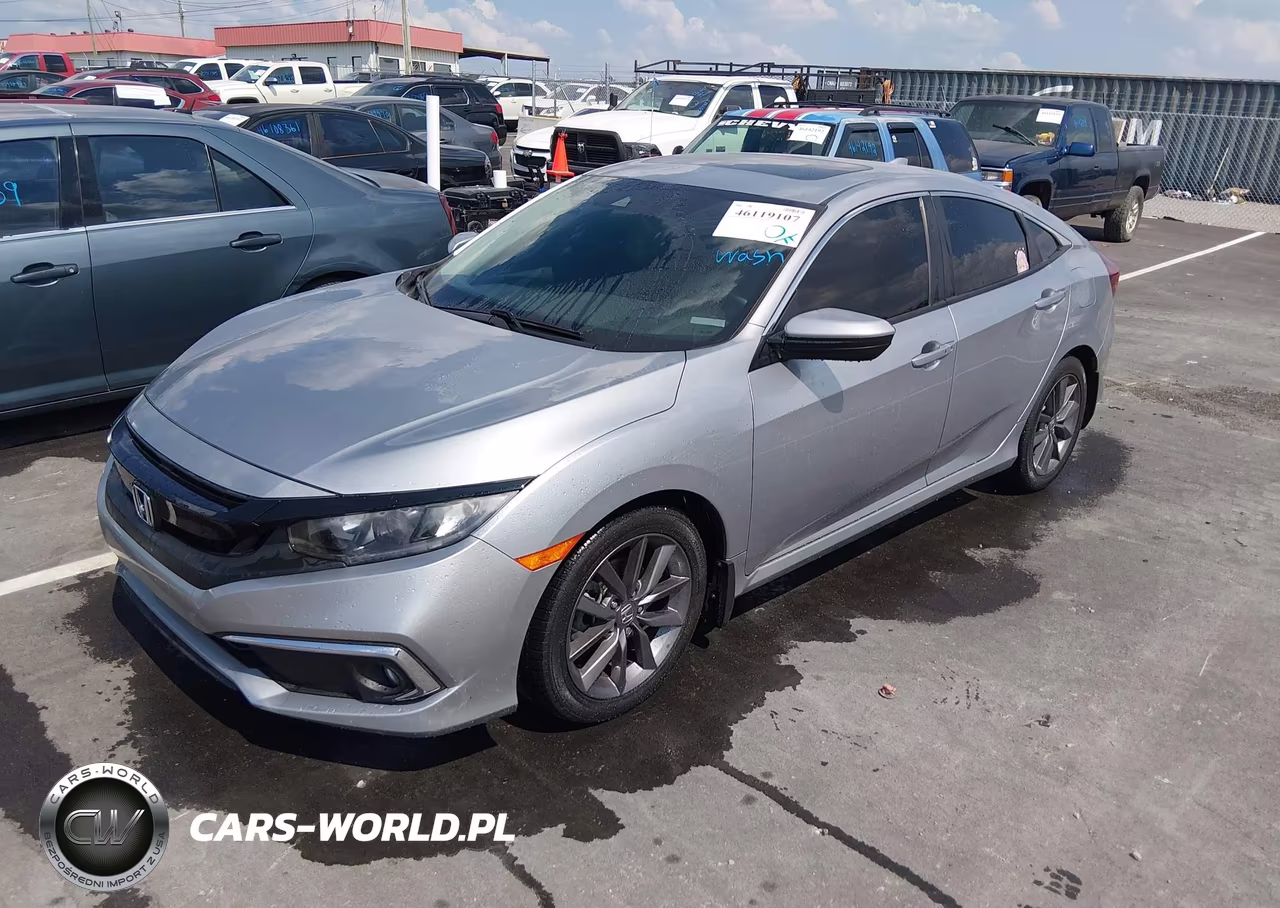 2021 Honda Civic Ex-L VIN:19XFC1F7XME008485 - 2