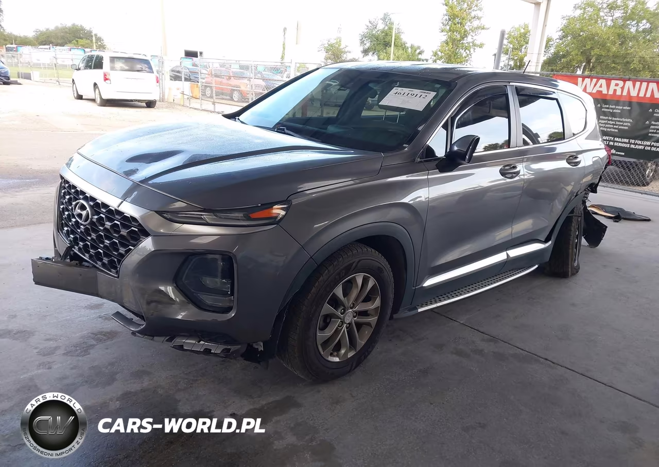 2019 Hyundai Santa Fe Se VIN:5NMS23AD1KH107972 - 2