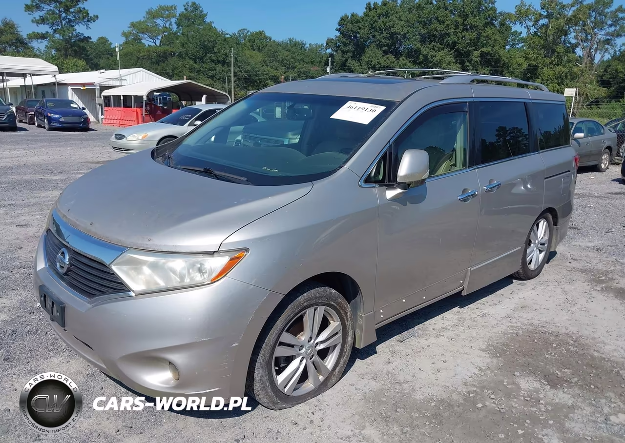 2012 Nissan Quest Sl VIN:JN8AE2KP2C9034425 - 2
