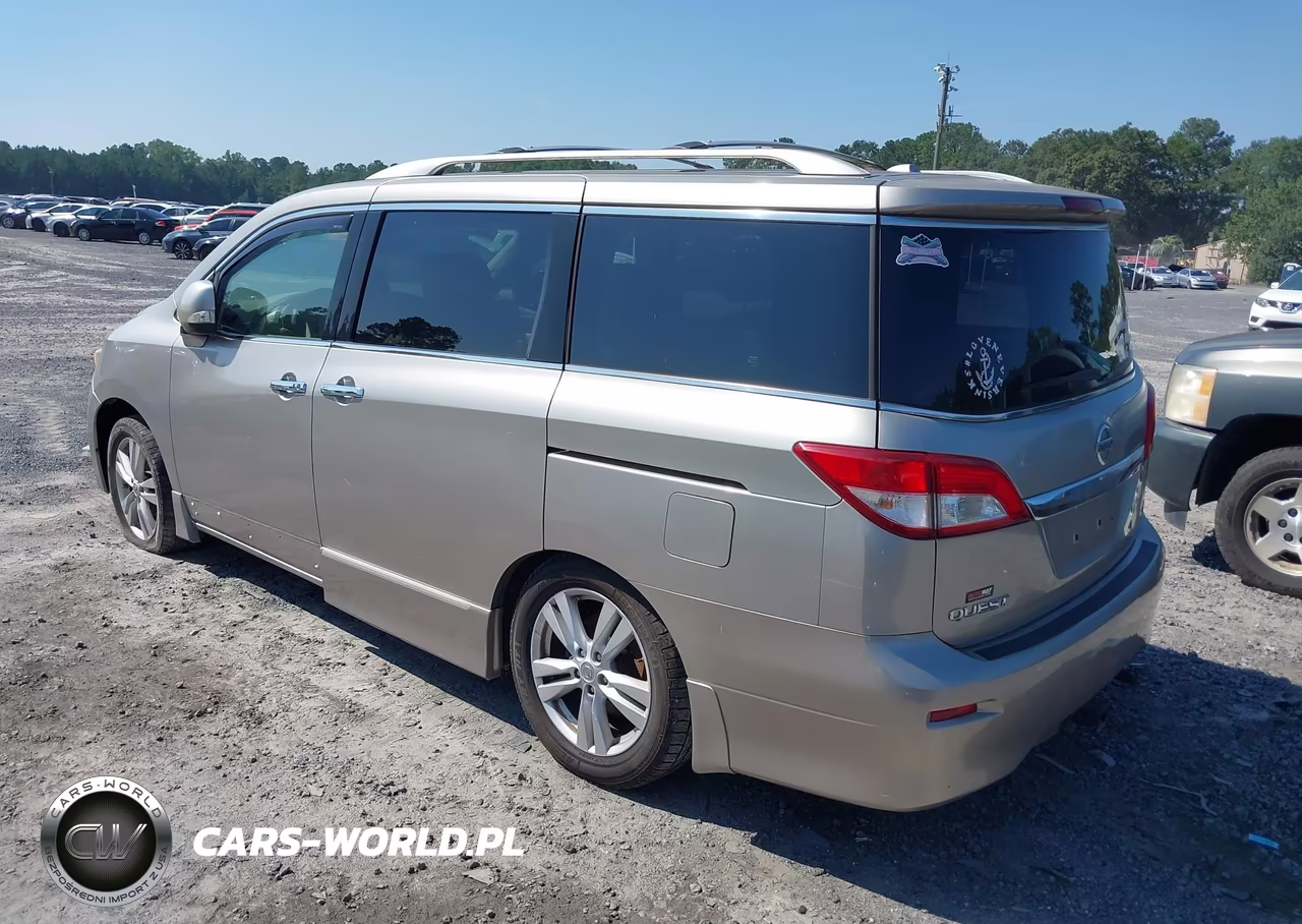 2012 Nissan Quest Sl VIN:JN8AE2KP2C9034425 - 3