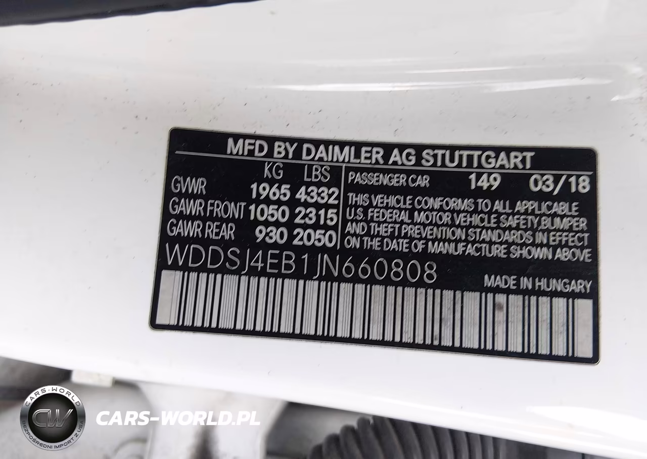 2018 Mercedes-Benz Cla 250 VIN:WDDSJ4EB1JN660808 - 9