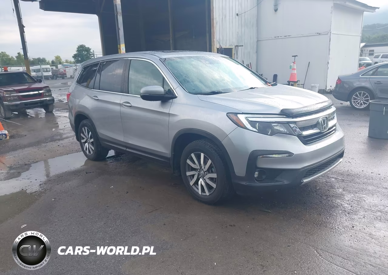 2020 Honda Pilot Awd Ex-L VIN:5FNYF6H53LB043161 - 1