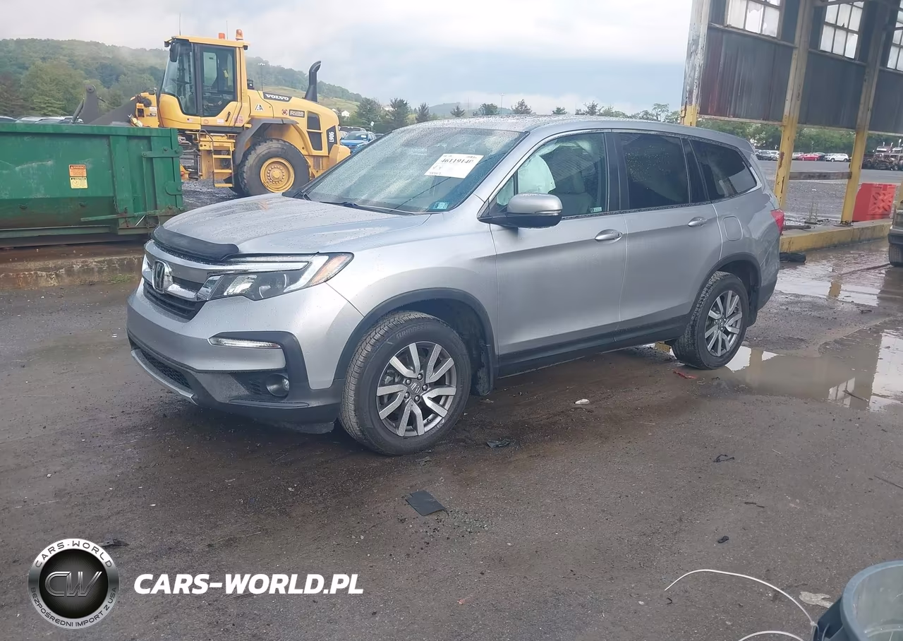 2020 Honda Pilot Awd Ex-L VIN:5FNYF6H53LB043161 - 2