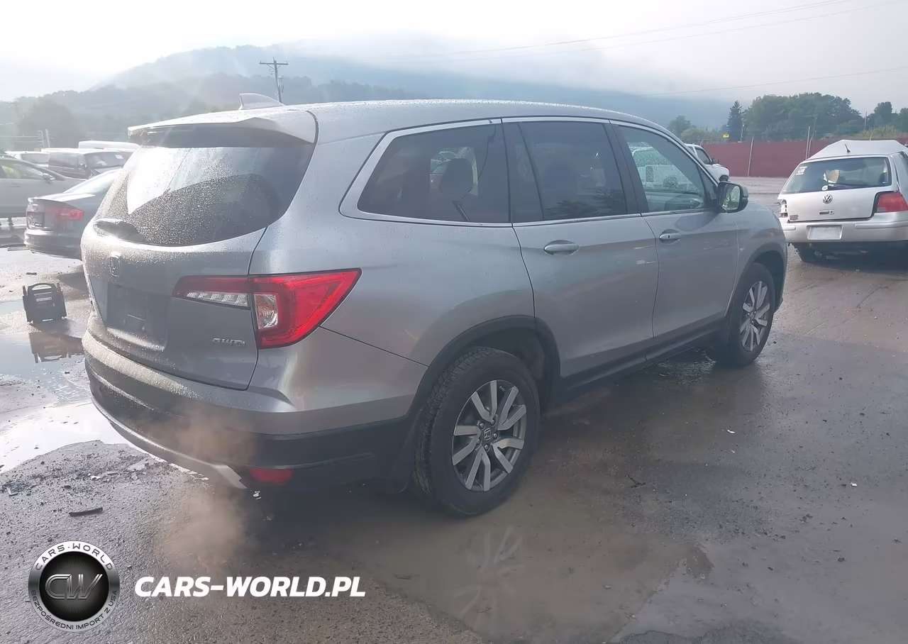 2020 Honda Pilot Awd Ex-L VIN:5FNYF6H53LB043161 - 4