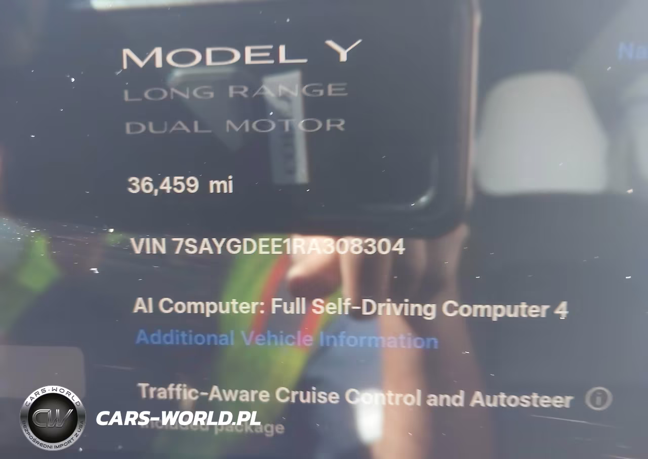 2024 Tesla Model Y Long Range Dual Motor All-Wheel Drive VIN:7SAYGDEE1RA308304 - 16