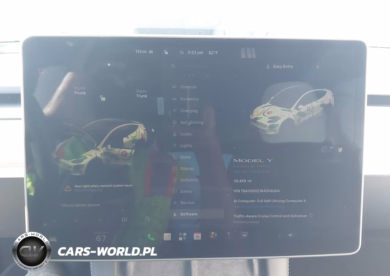 2024 Tesla Model Y Long Range Dual Motor All-Wheel Drive VIN:7SAYGDEE1RA308304 - 19