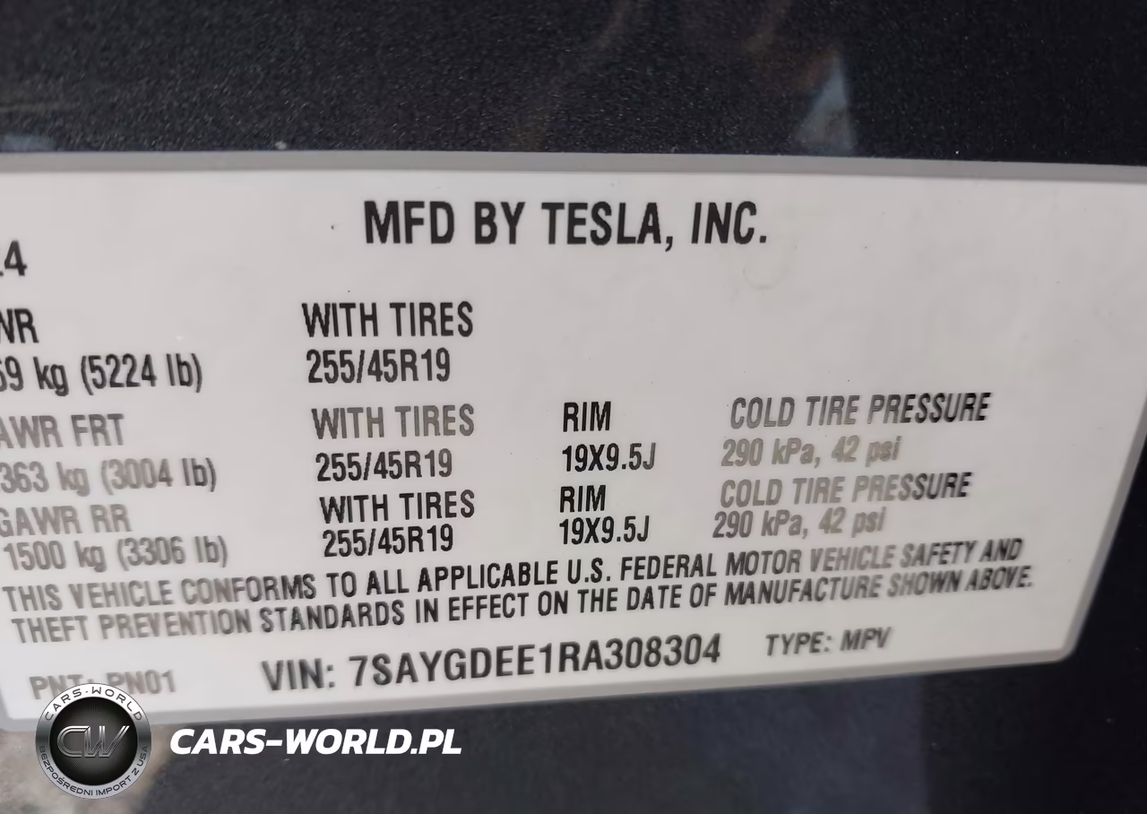 2024 Tesla Model Y Long Range Dual Motor All-Wheel Drive VIN:7SAYGDEE1RA308304 - 9