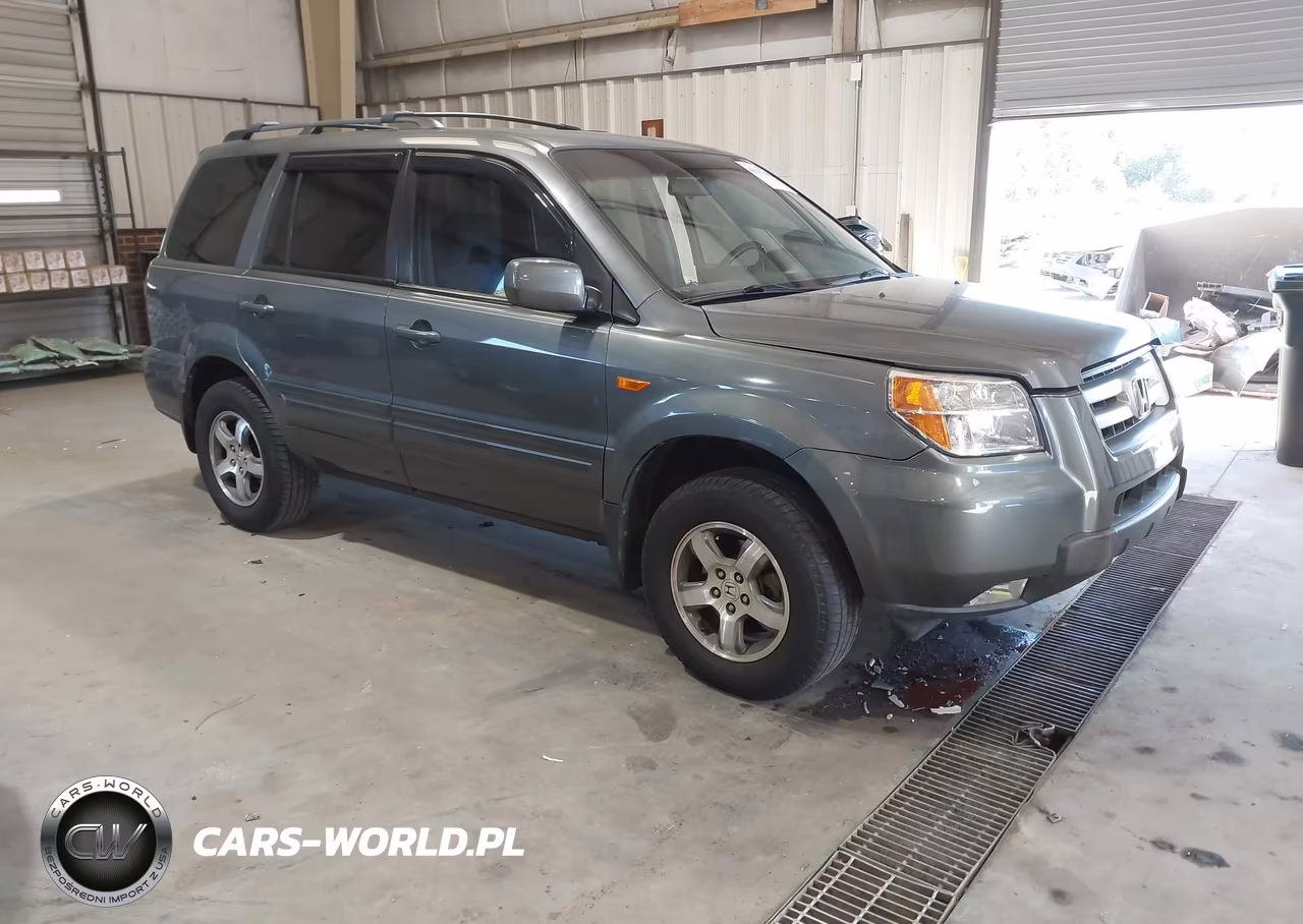 2007 Honda Pilot Ex VIN:5FNYF28437B024745 - 1