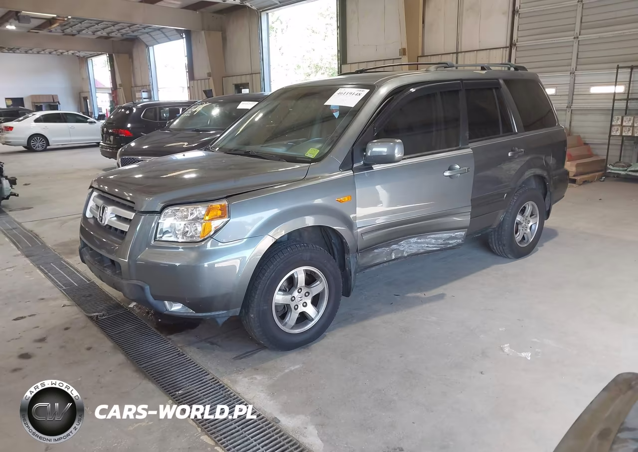 2007 Honda Pilot Ex VIN:5FNYF28437B024745 - 2