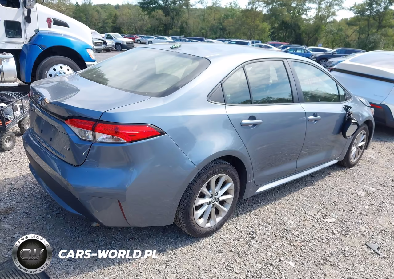 2020 Toyota Corolla Le VIN:JTDHPRAE5LJ028274 - 4