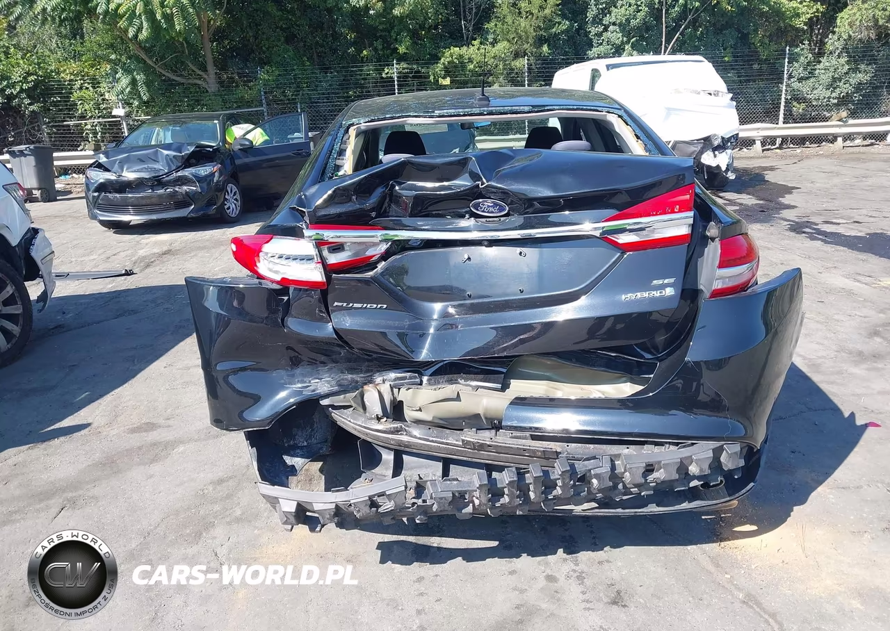2017 Ford Fusion Hybrid Se VIN:3FA6P0LU1HR238168 - 6