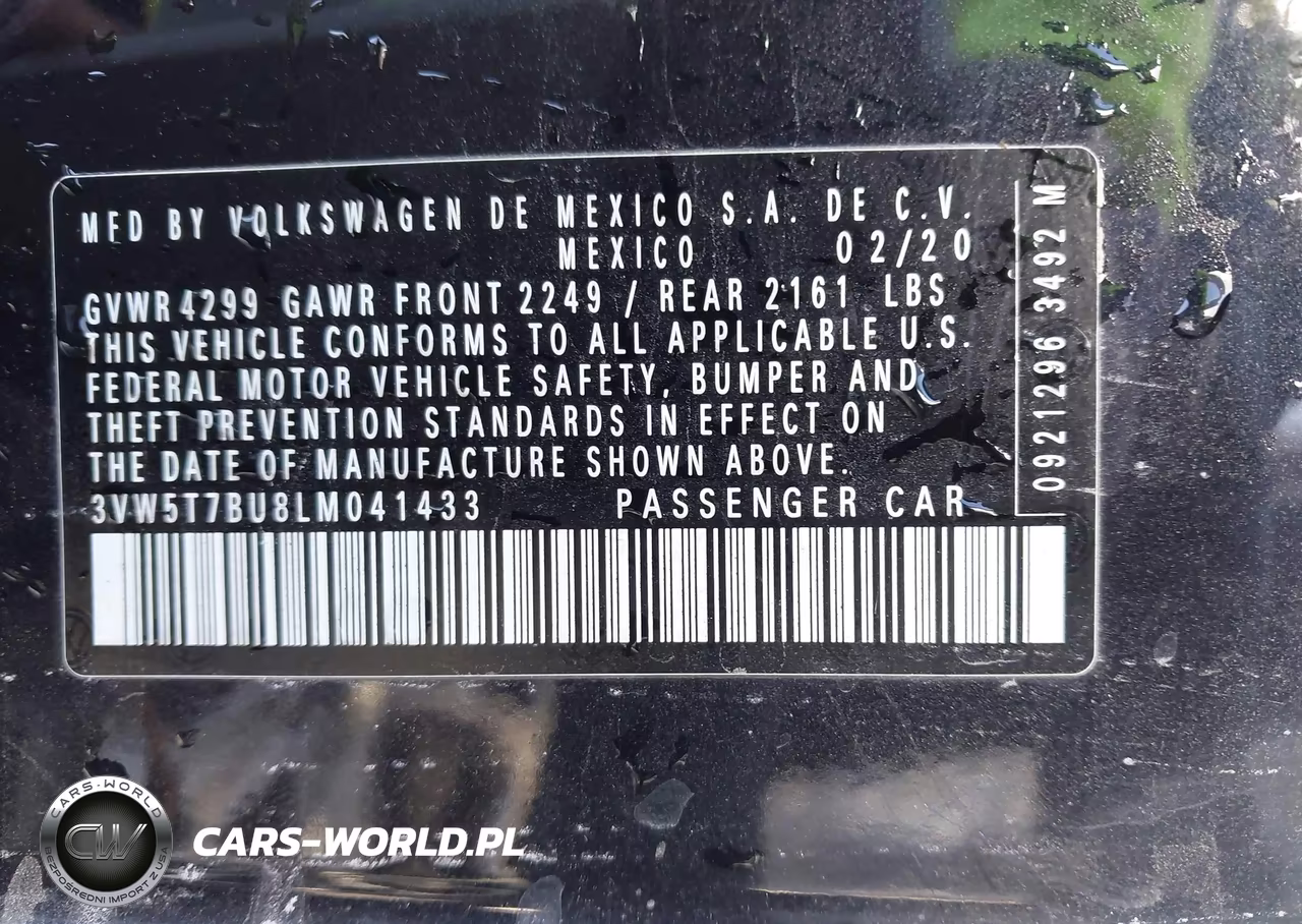2020 Volkswagen Jetta Gli 2.0T Autobahn-2.0T S VIN:3VW5T7BU8LM041433 - 9
