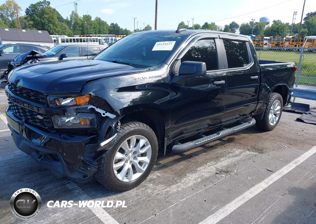 2022 Chevrolet Silverado 1500 Ltd 4Wd Short Bed Custom VIN:1GCPYBEK8NZ224391 - 2