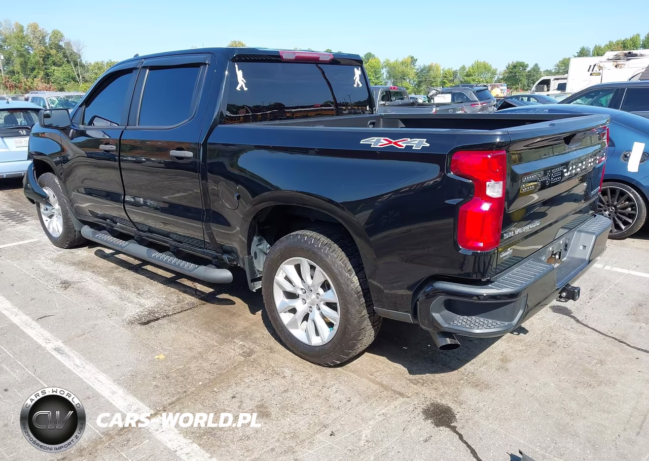 2022 Chevrolet Silverado 1500 Ltd 4Wd Short Bed Custom VIN:1GCPYBEK8NZ224391 - 3