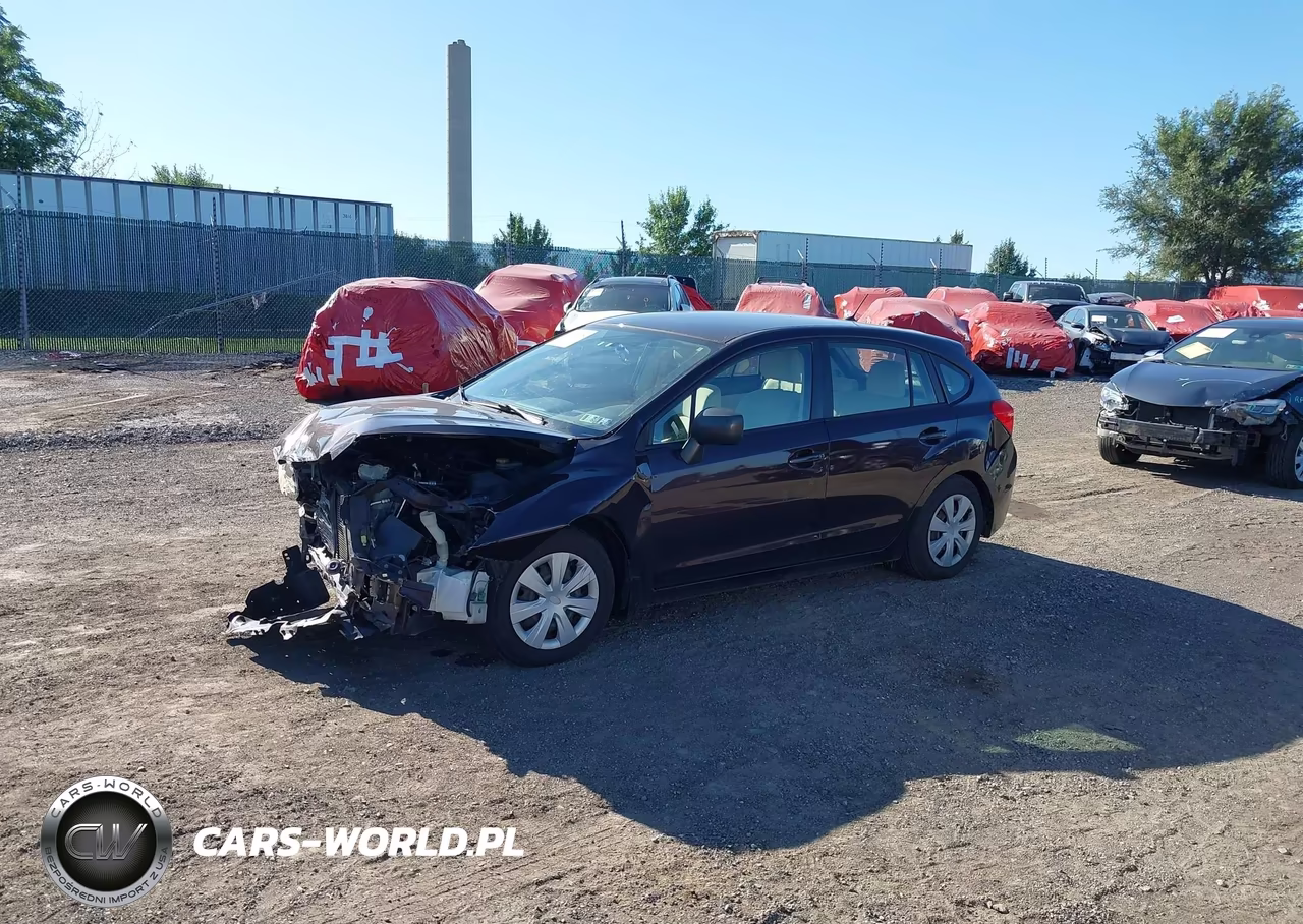 2012 Subaru Impreza 2.0I VIN:JF1GPAA60CH212198 - 2