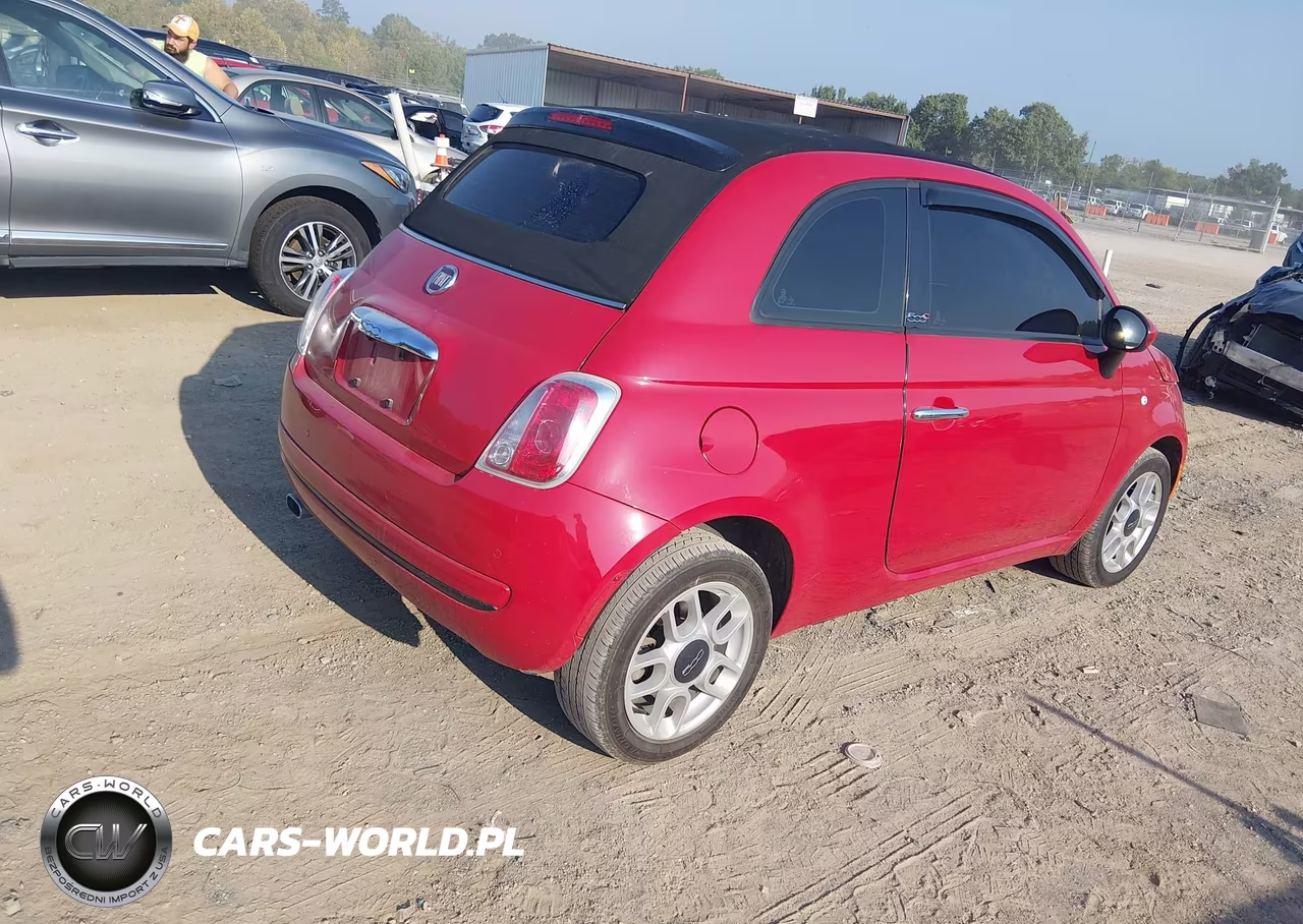 2013 Fiat 500C Pop VIN:3C3CFFDR9DT540693 - 4