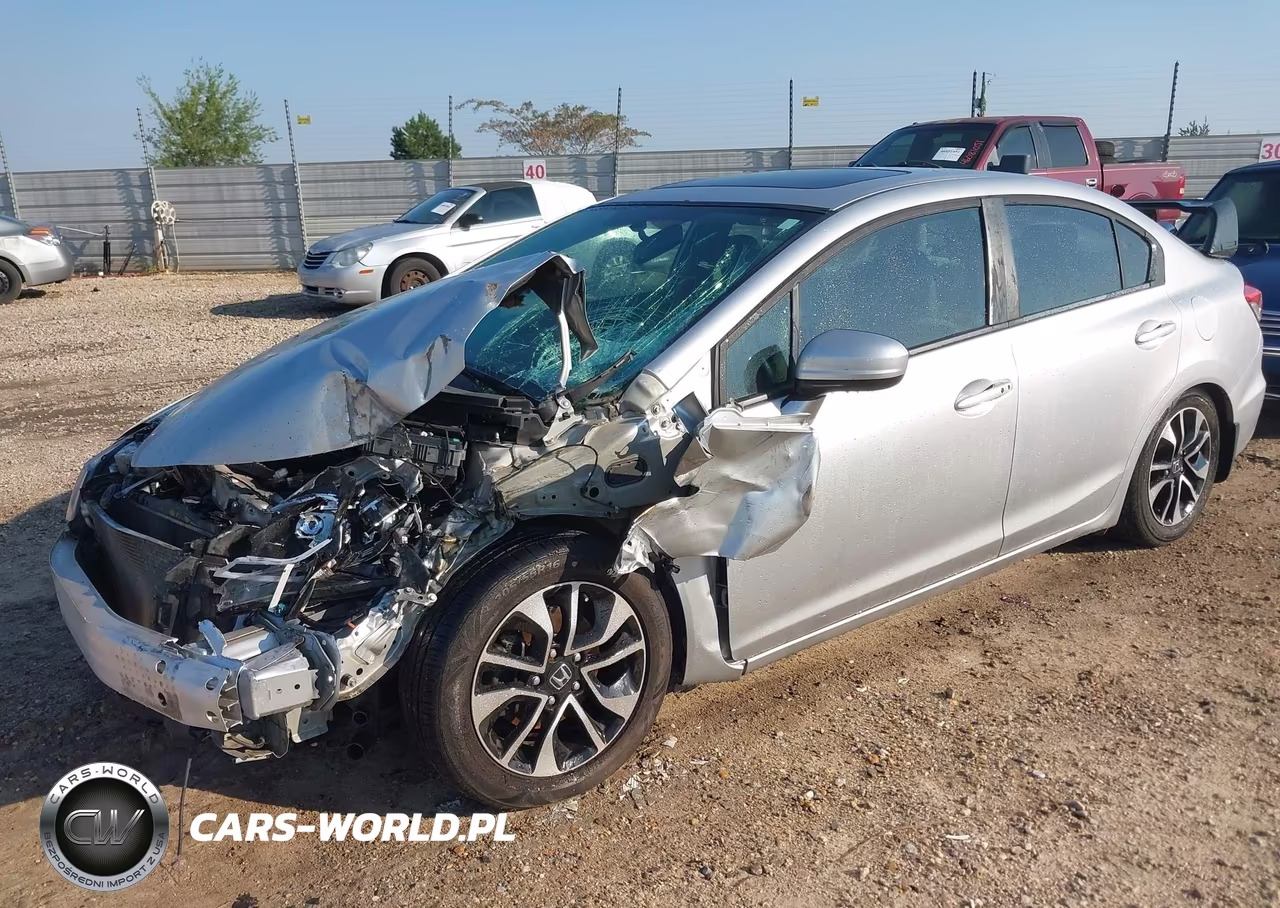 2014 Honda Civic Ex VIN:19XFB2F89EE073119 - 2