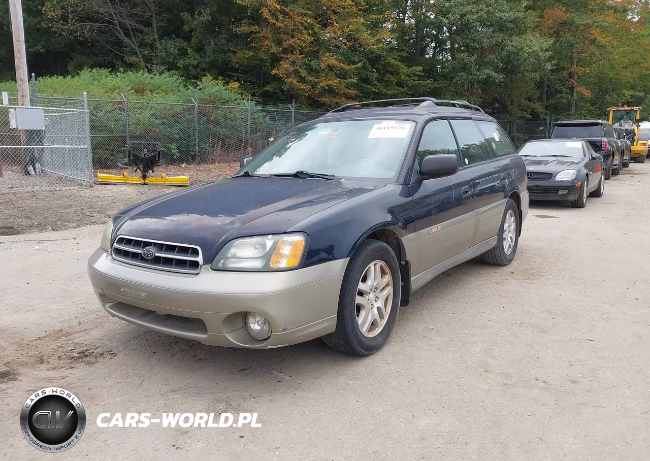 2002 Subaru Outback VIN:4S3BH665827604431 - 2
