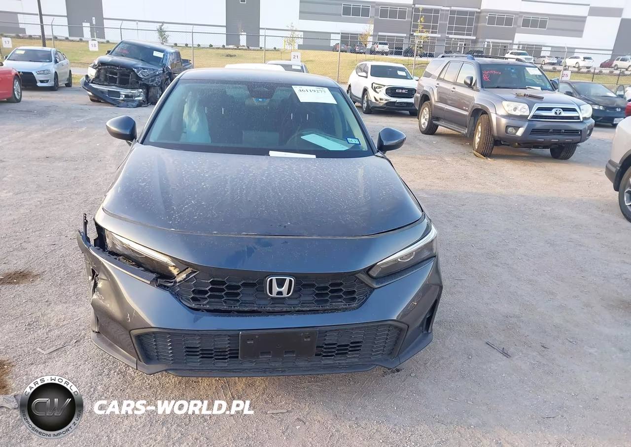 2025 Honda Civic Lx VIN:2HGFE2F26SH592049 - 12