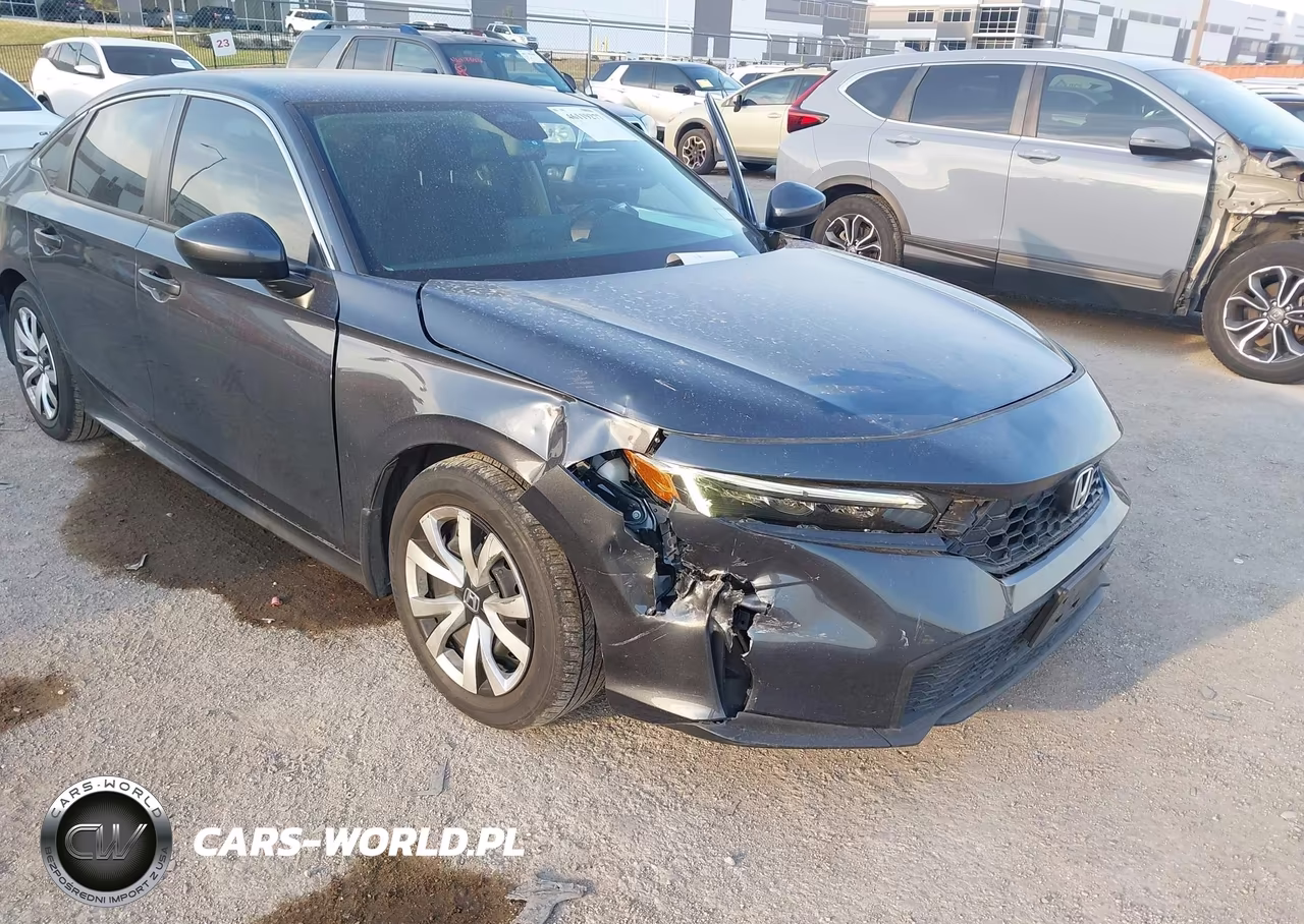 2025 Honda Civic Lx VIN:2HGFE2F26SH592049 - 6