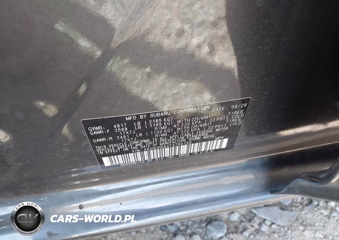2026 Subaru Crosstrek Premium VIN:4S4GUHD64T3794158 - 9