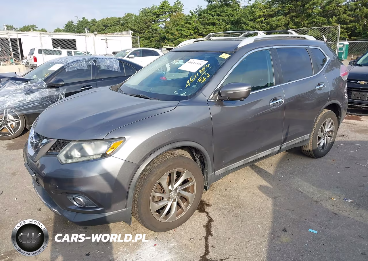 2015 Nissan Rogue Sl VIN:5N1AT2MV9FC815538 - 2