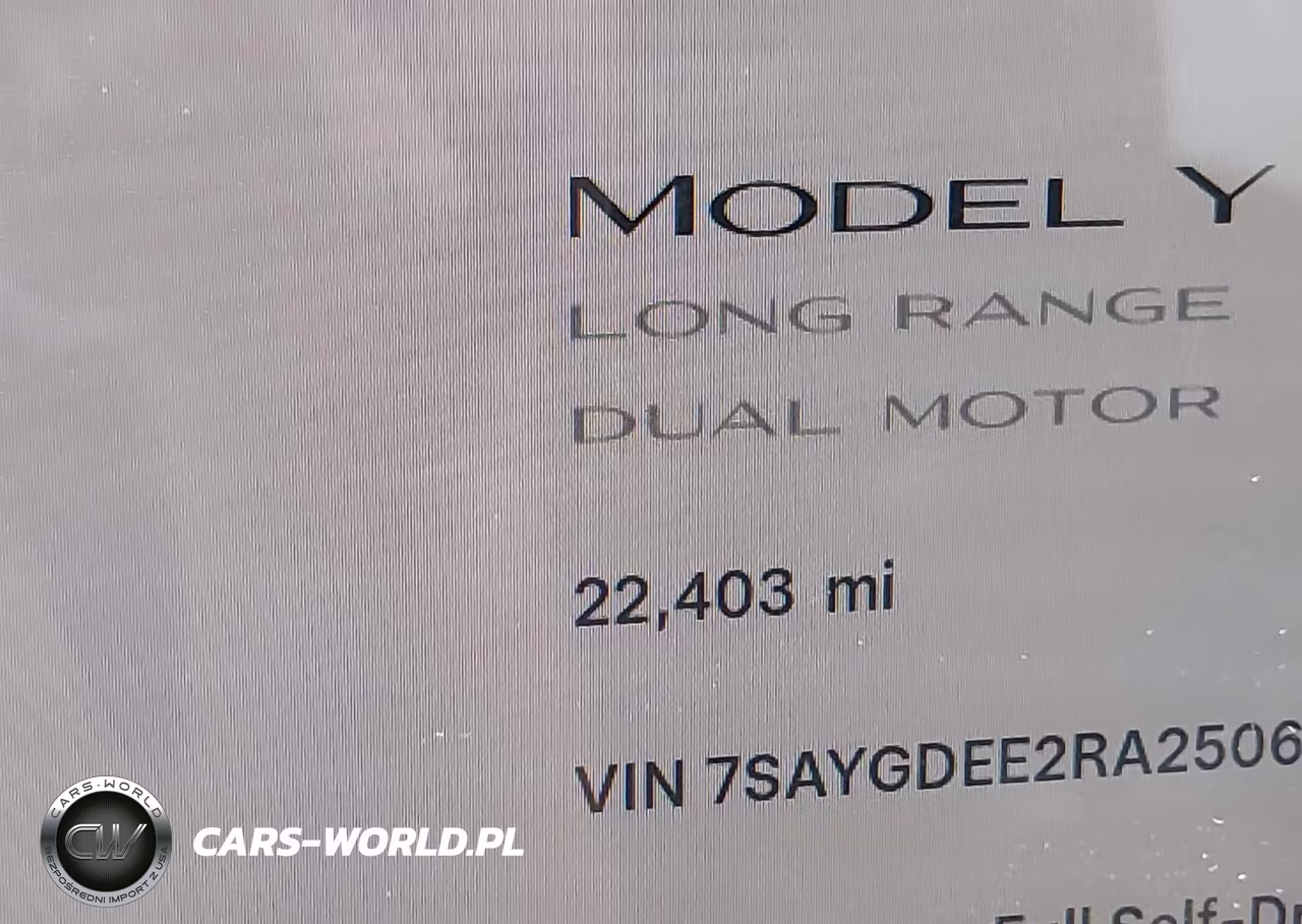 2024 Tesla Model Y Long Range Dual Motor All-Wheel Drive VIN:7SAYGDEE2RA250607 - 14