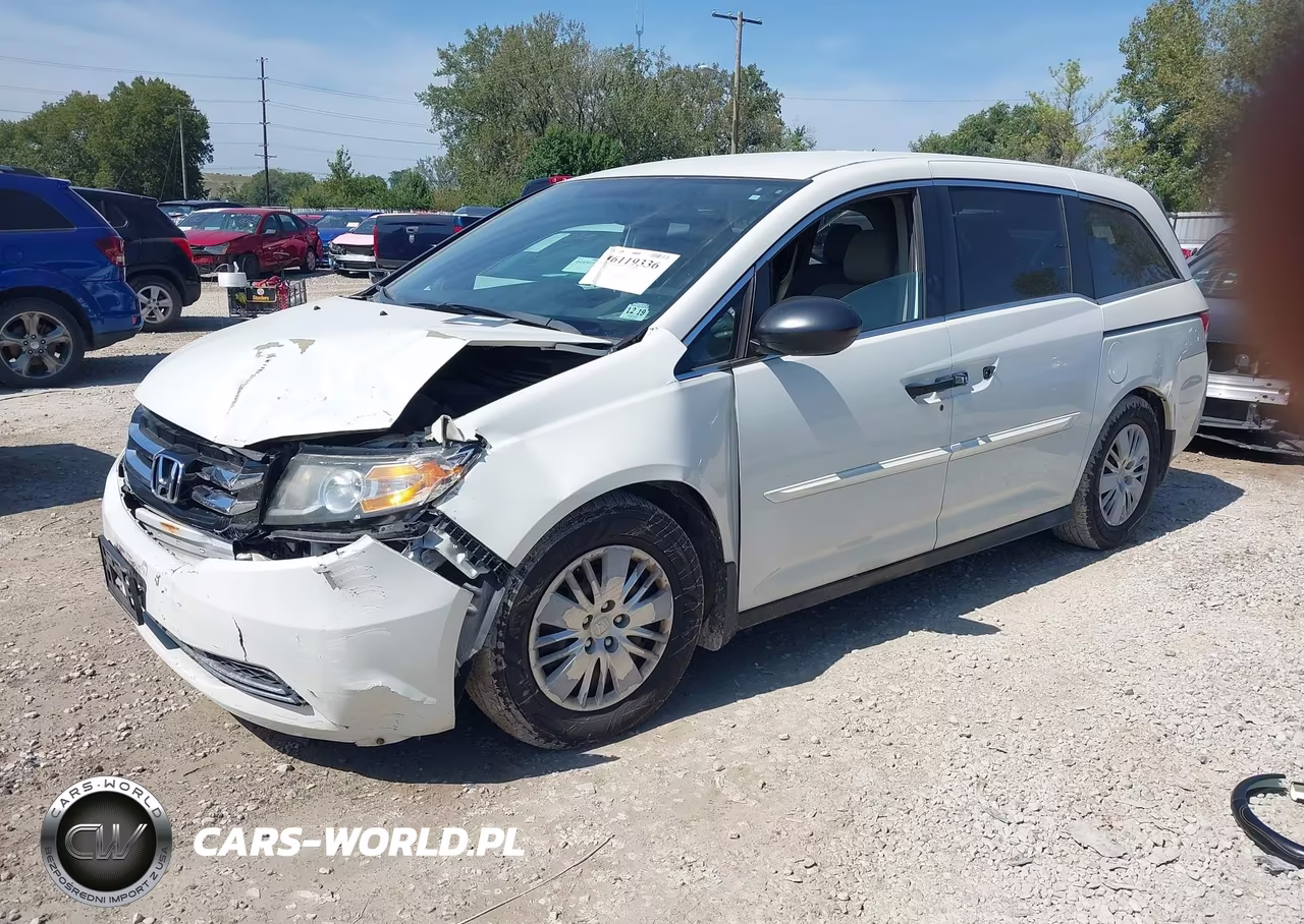 2014 Honda Odyssey Lx VIN:5FNRL5H2XEB068901 - 2