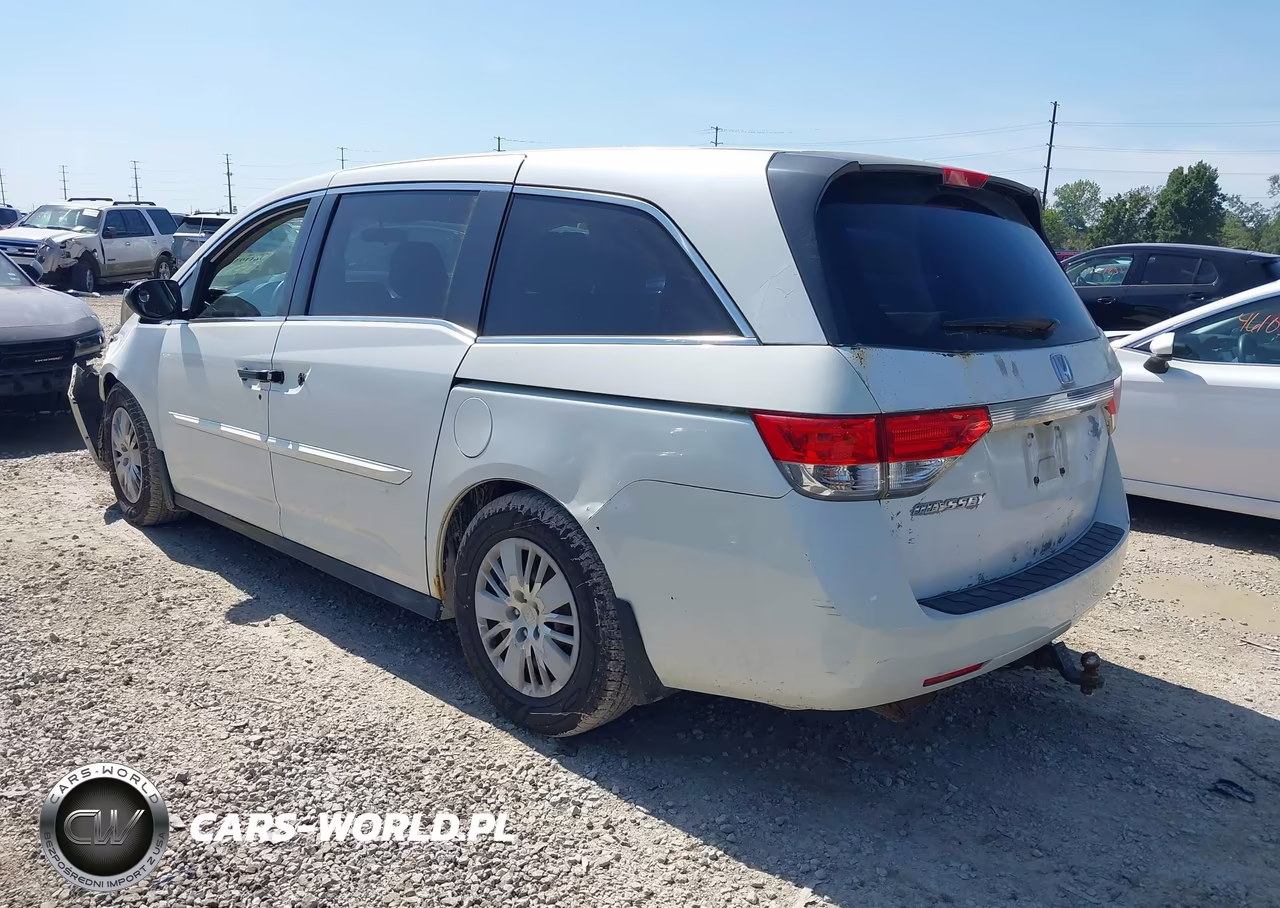 2014 Honda Odyssey Lx VIN:5FNRL5H2XEB068901 - 3