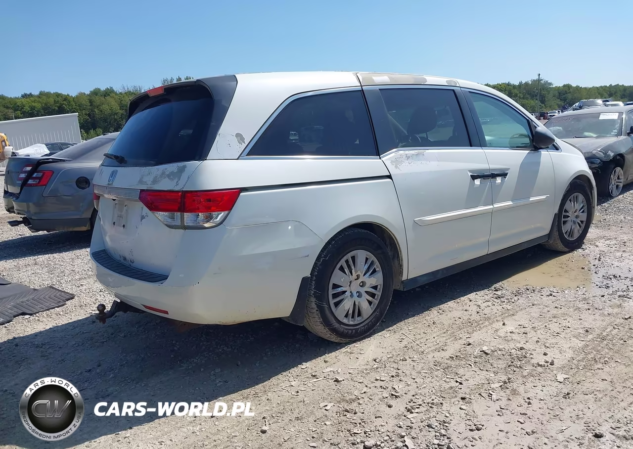 2014 Honda Odyssey Lx VIN:5FNRL5H2XEB068901 - 4