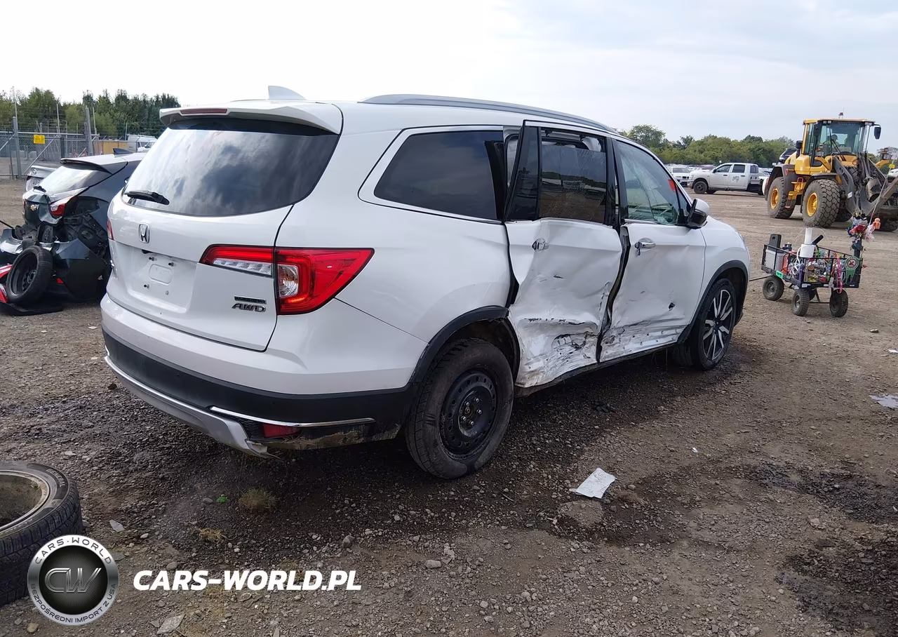 2022 Honda Pilot Awd Touring 8 Passenger VIN:5FNYF6H95NB016873 - 4