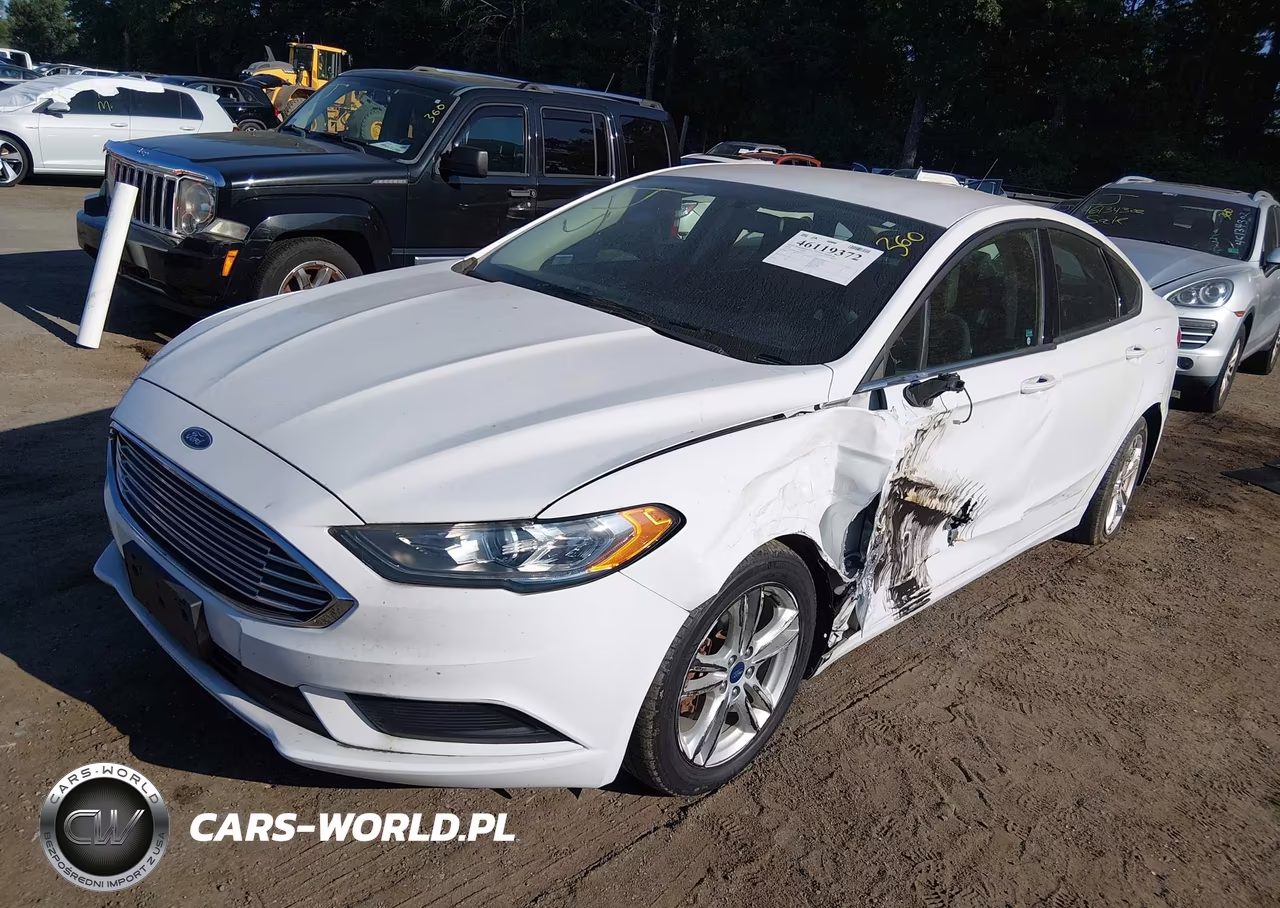 2018 Ford Fusion Hybrid Se VIN:3FA6P0LU9JR124361 - 2