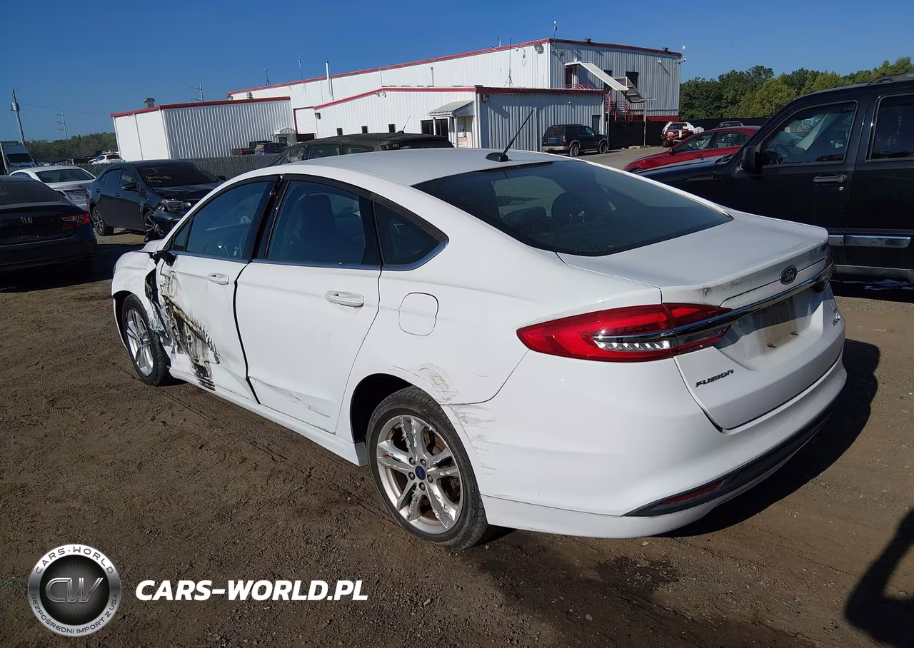 2018 Ford Fusion Hybrid Se VIN:3FA6P0LU9JR124361 - 3