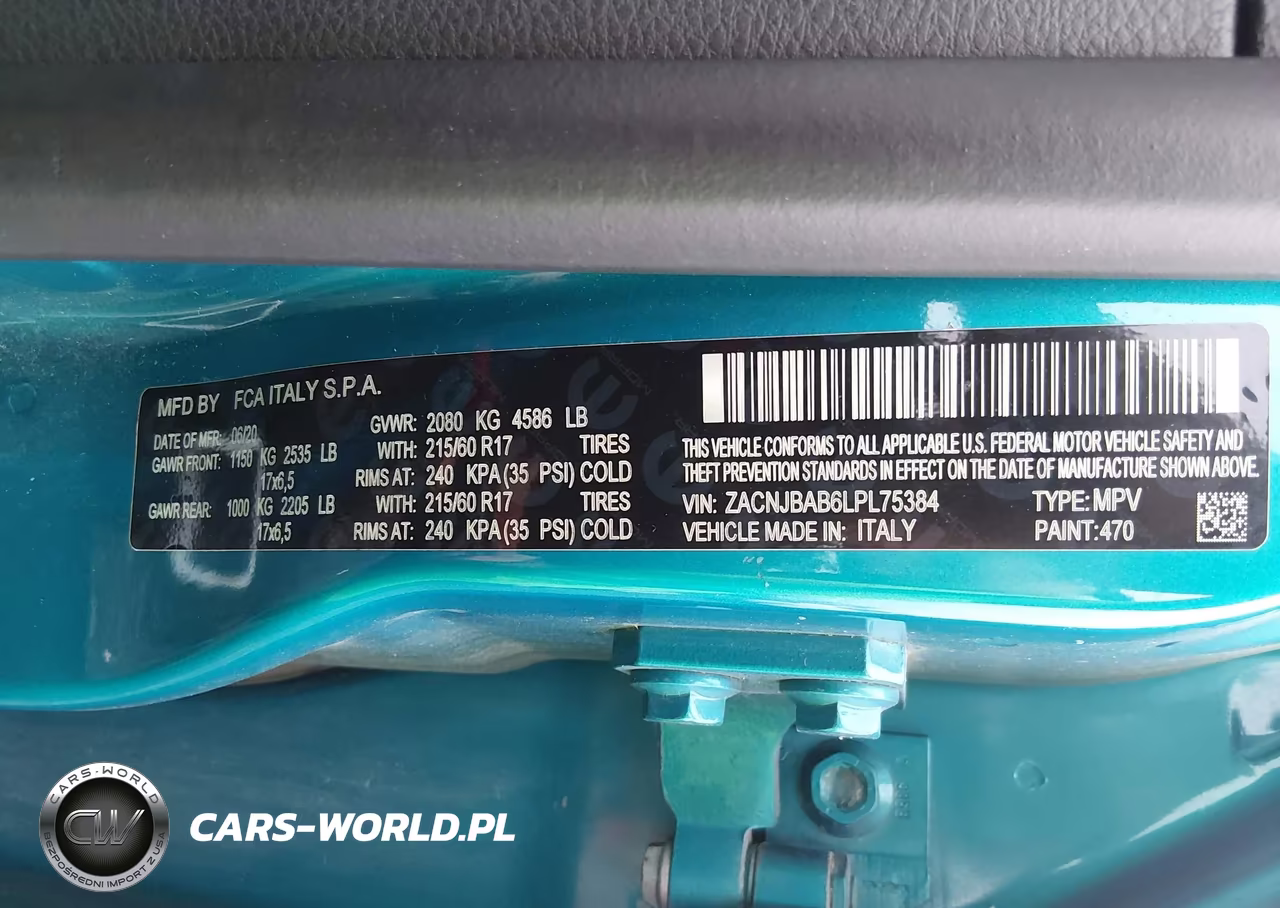 2020 Jeep Renegade Upland 4X4 VIN:ZACNJBAB6LPL75384 - 9