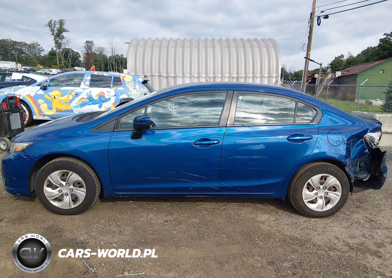 2014 Honda Civic Lx VIN:19XFB2F55EE217660 - 15