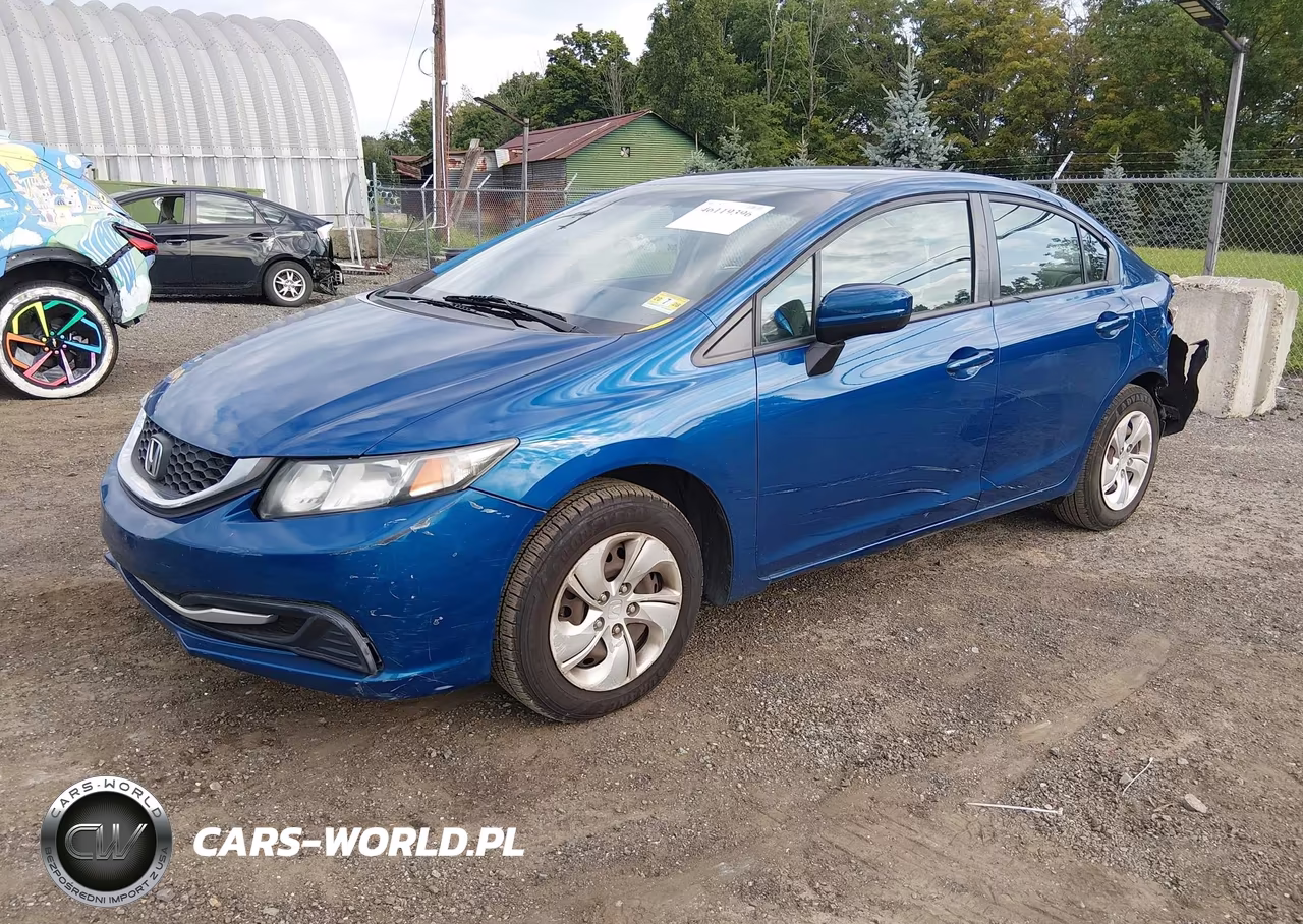 2014 Honda Civic Lx VIN:19XFB2F55EE217660 - 2