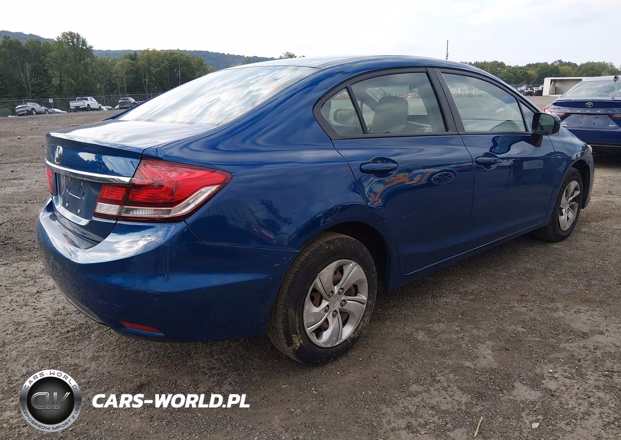 2014 Honda Civic Lx VIN:19XFB2F55EE217660 - 4