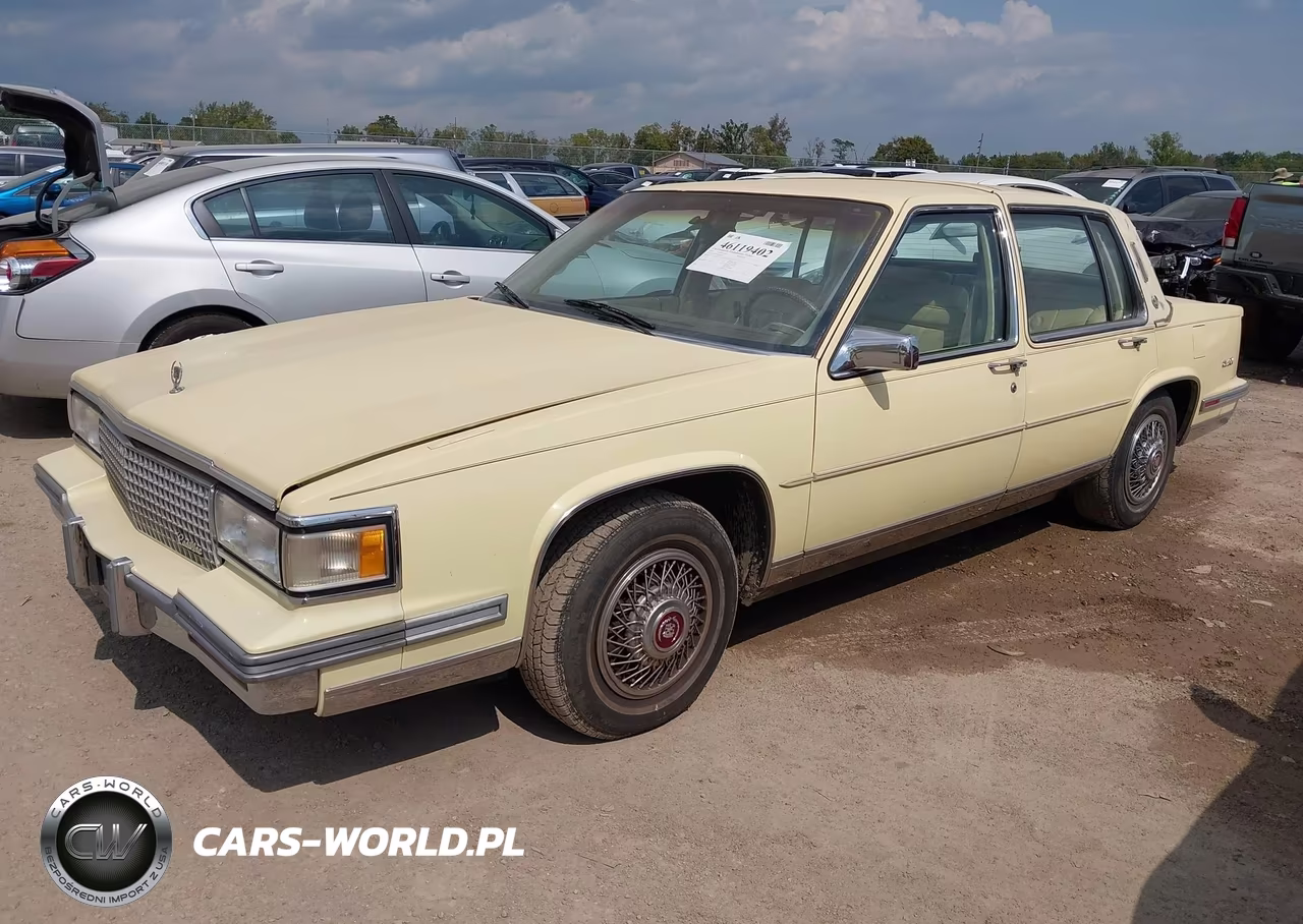 1987 Cadillac Deville VIN:1G6CD5180H4299774 - 2