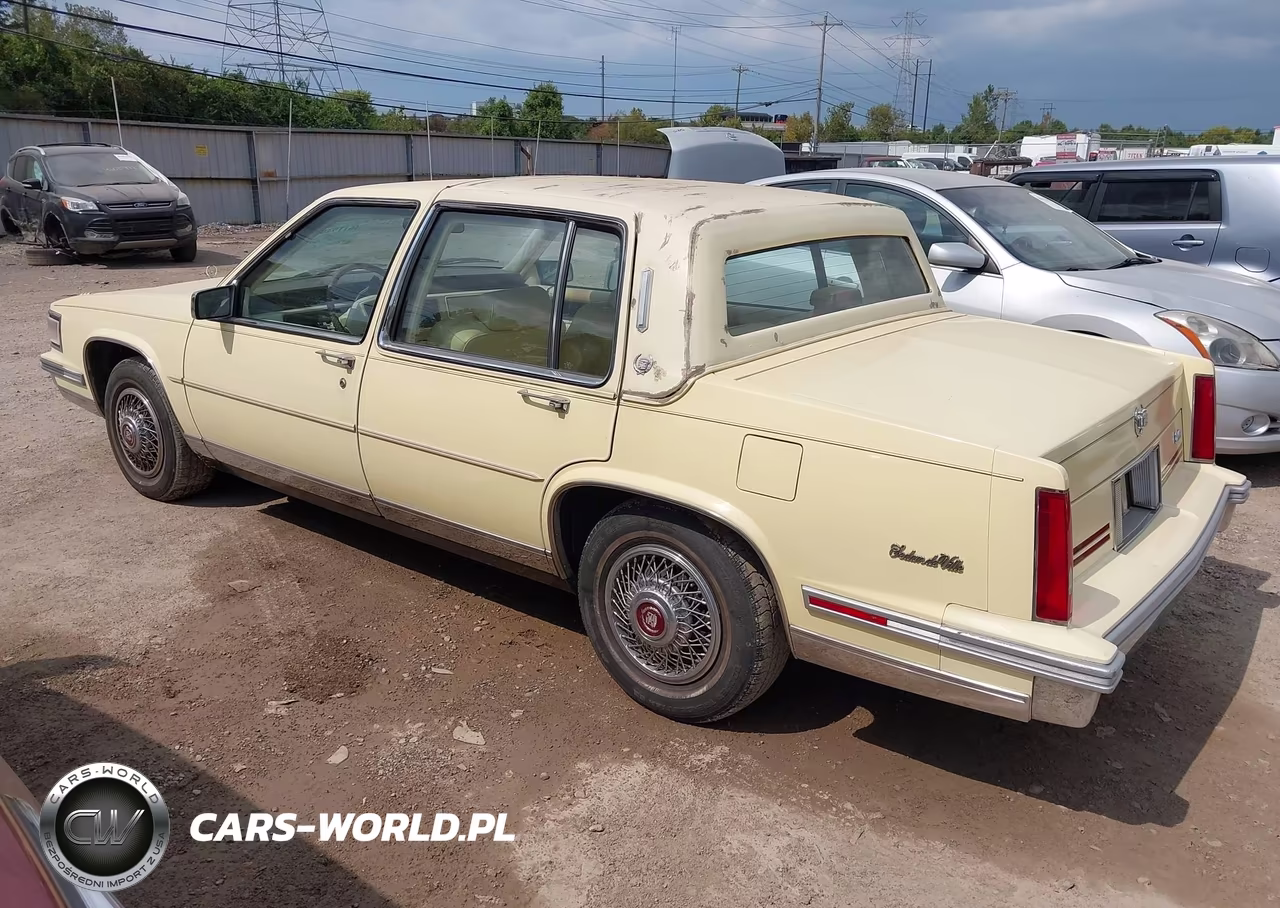1987 Cadillac Deville VIN:1G6CD5180H4299774 - 3