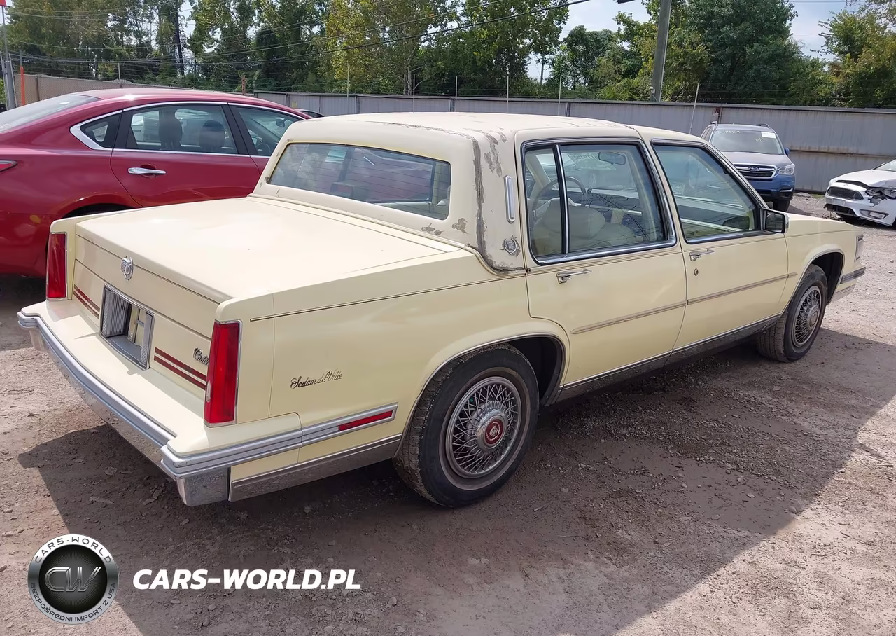 1987 Cadillac Deville VIN:1G6CD5180H4299774 - 4