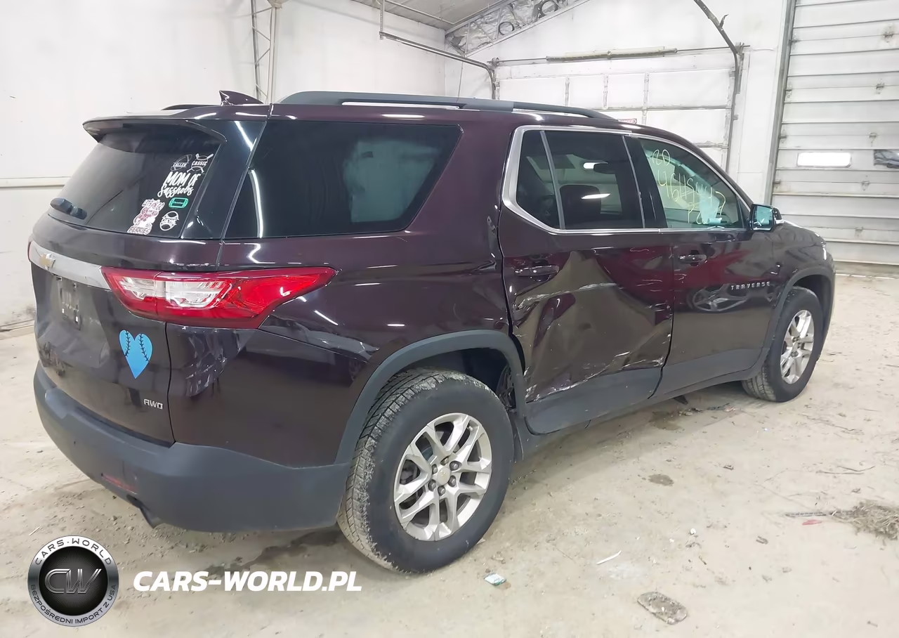 2020 Chevrolet Traverse Awd Lt Leather VIN:1GNEVHKWXLJ200946 - 4