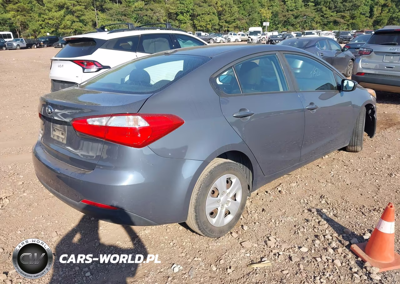 2016 Kia Forte Lx VIN:KNAFK4A66G5600756 - 4