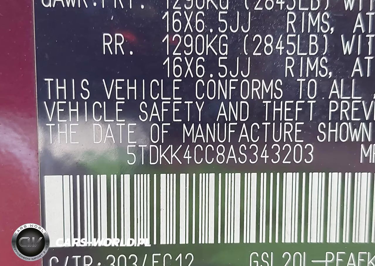 2010 Toyota Sienna Le VIN:5TDKK4CC8AS343203 - 9