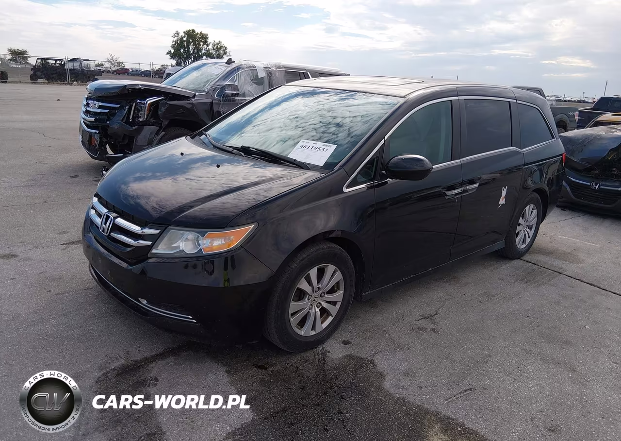 2014 Honda Odyssey Ex-L VIN:5FNRL5H64EB105914 - 2