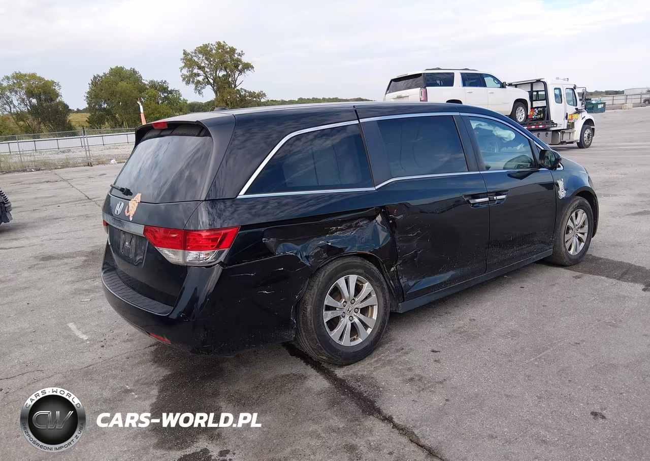 2014 Honda Odyssey Ex-L VIN:5FNRL5H64EB105914 - 4